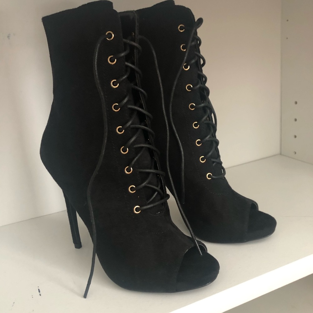 Lace up heels